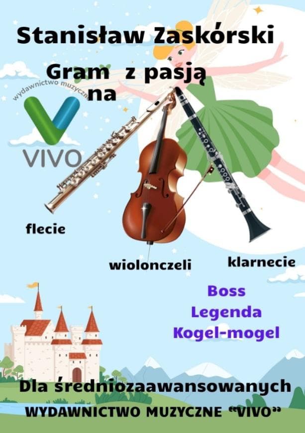 Gram z pasją na flet, klarnet i wiolonczelę - Stanisław Zaskórski