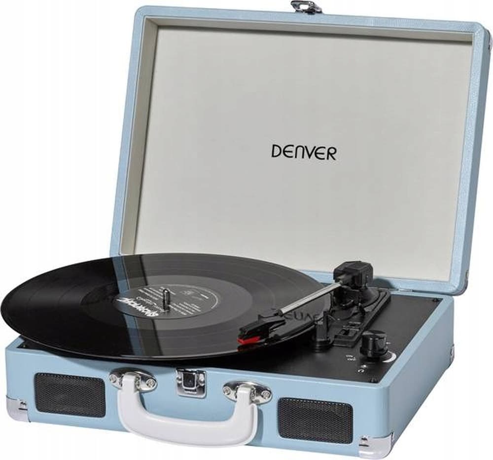 Gramofon z USB do nagrywania Denver VPL-120 niebieski