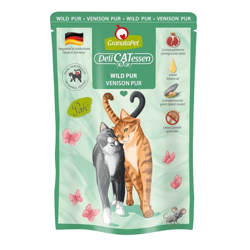 GranataPet DeliCatessen karma mokra dla kota z dziczyzną 85 g