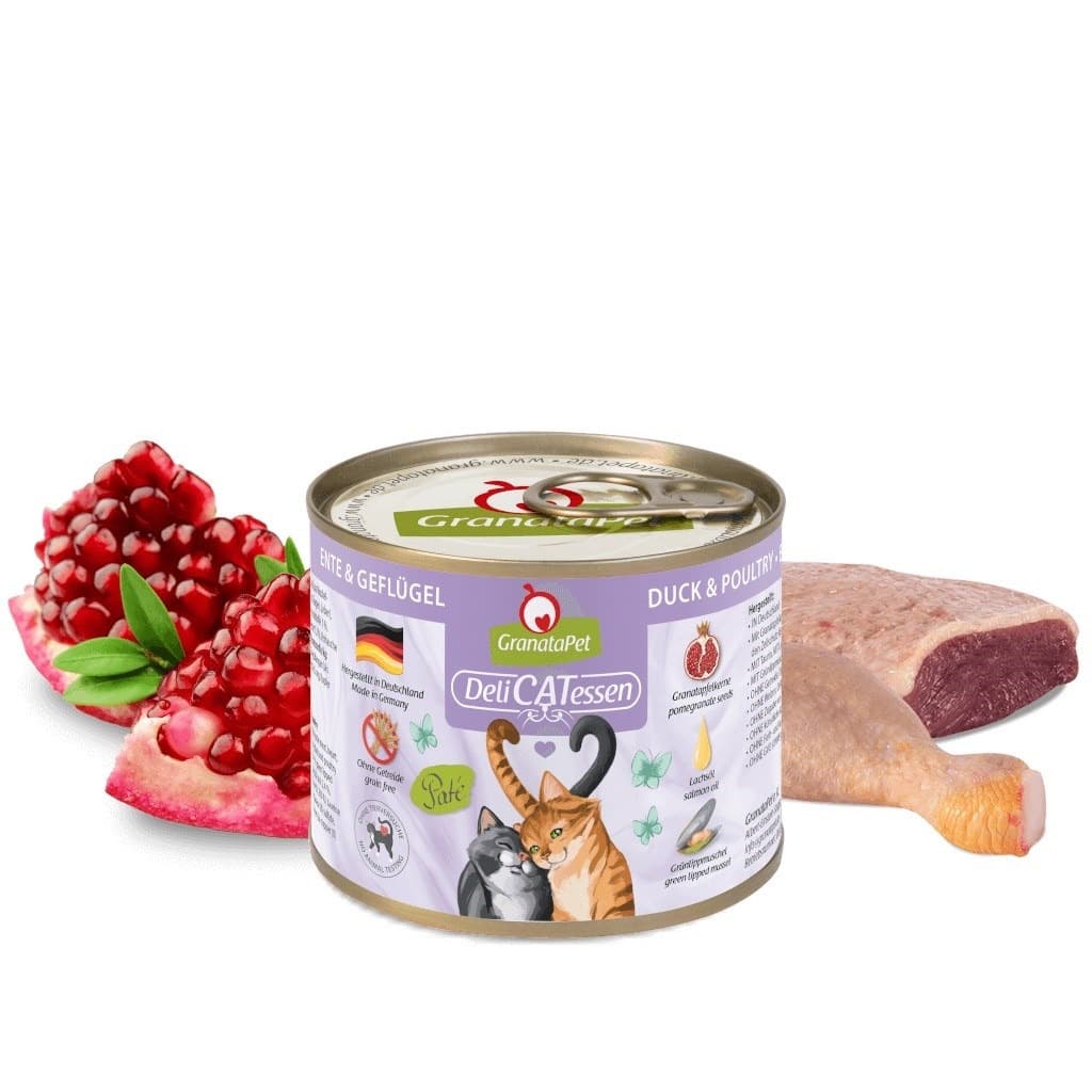 GranataPet Karma Mokra dla Kota Kaczka i Drób DeliCatessen 200 g