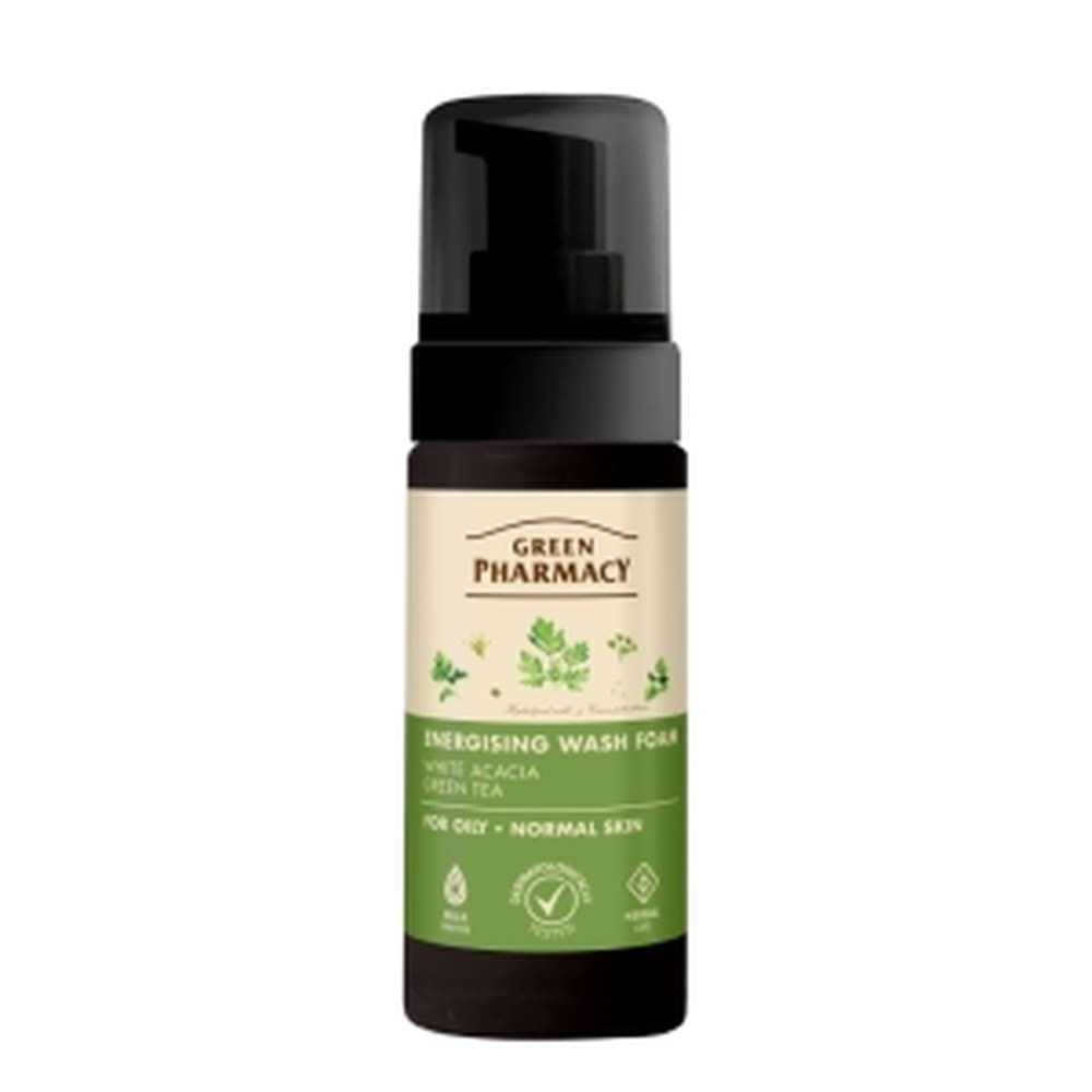 Green Pharmacy Pianka do mycia twarzy Energia 150 ml