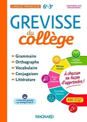 Grevisse du collège - Gramatyka francuska 500 zadań