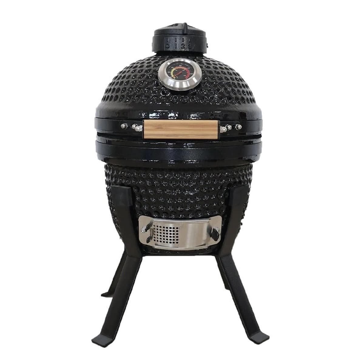 Grill ceramiczny typu kamado średnica 32 cm przenośny