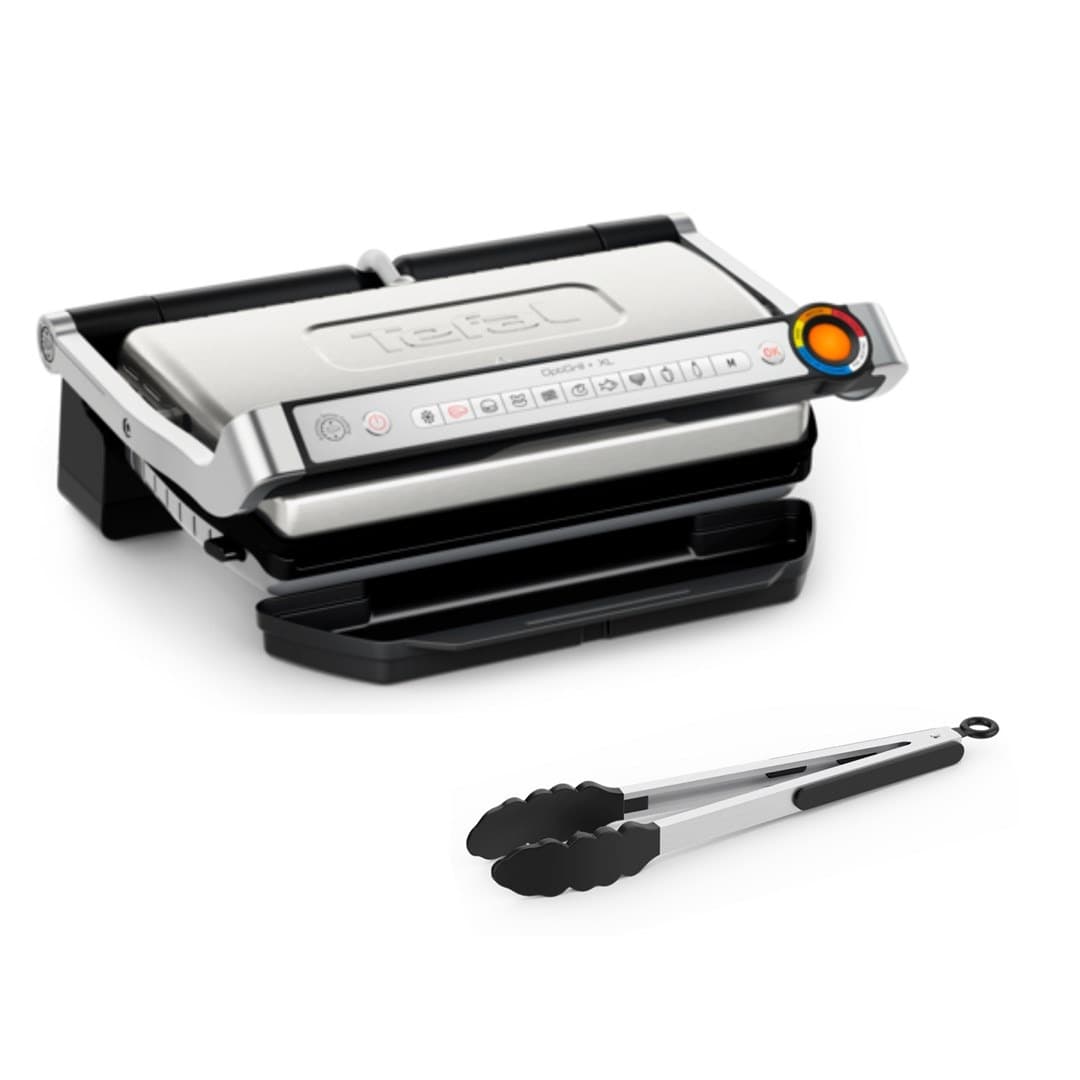 Grill elektryczny TEFAL 2000 W ze stali nierdzewnej