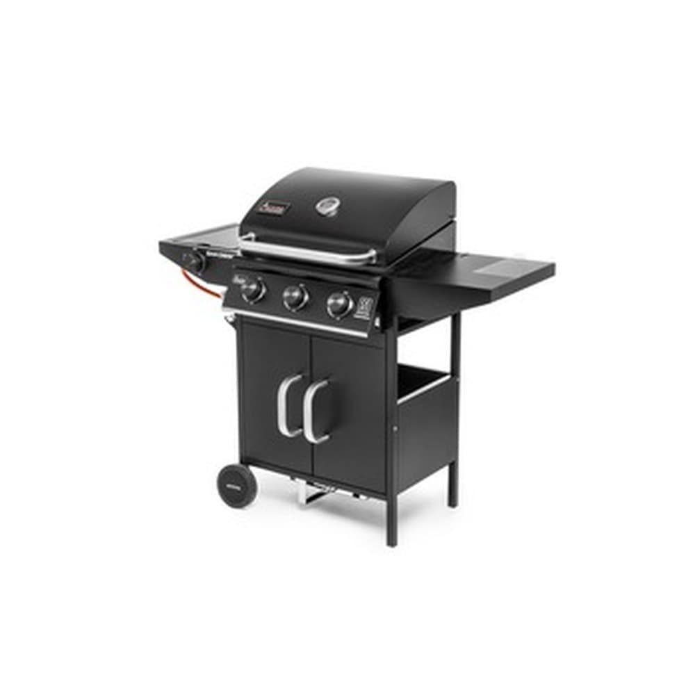 Grill gazowy z żeliwnym rusztem i palnikiem bocznym 9,6 kW
