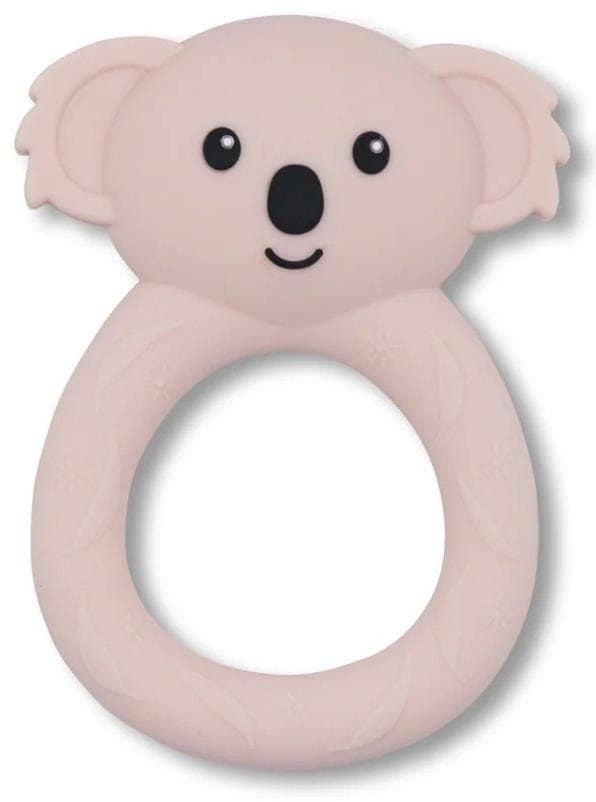 Jellystone Designs Gryzak silikonowy Koala pudrowy róż
