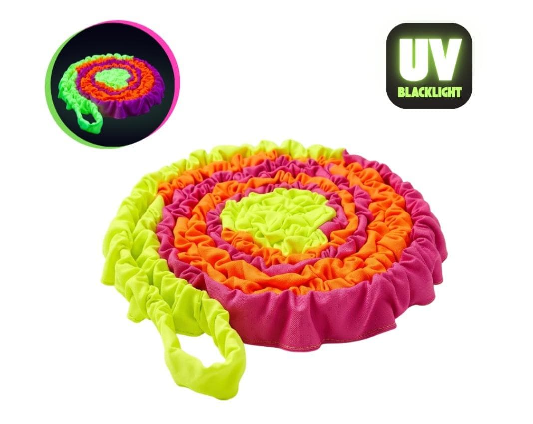 Guma sensoryczna animacyjna neonowa 3 metry 3 kolory fluorescencyjne