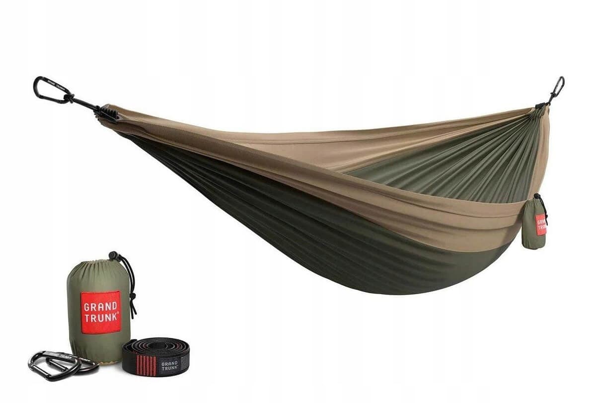 Hamak turystyczny dwuosobowy Grand Trunk TrunkTech bluu nile