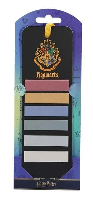 Zakładka z karteczkami samoprzylepnymi Harry Potter Hogwart 80x215 mm