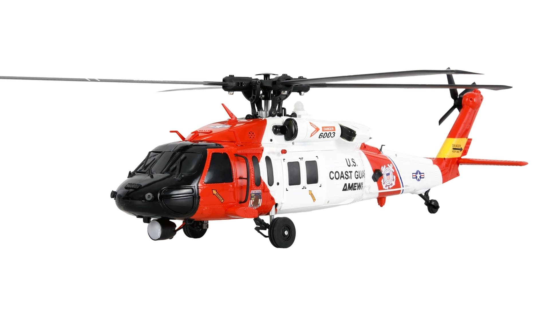 Helikopter UH60 Black Hawk Coastguard 6G/3D RTF
