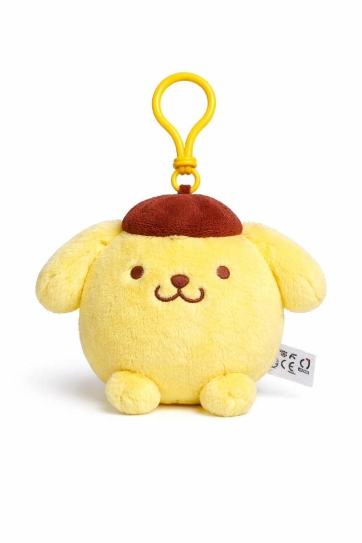 Pompompurin Brelok Pluszowy Fluffy 13 cm kawaii Sanrio