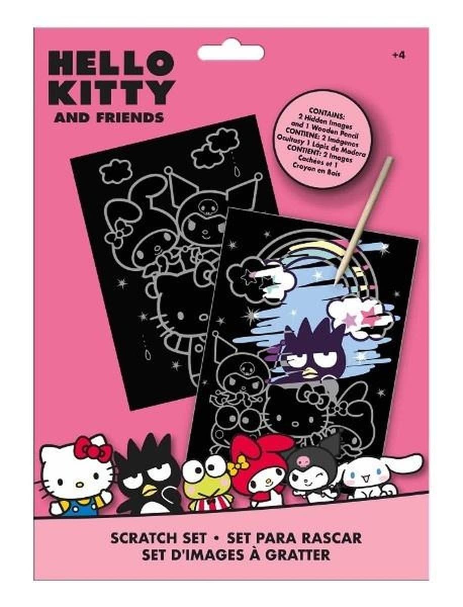 Hello Kitty Zestaw kreatywny do wydrapywania obrazków