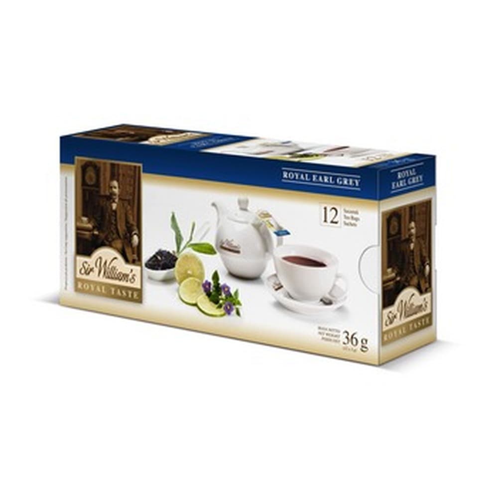 Herbata czarna Earl Grey z bergamotką 12 saszetek