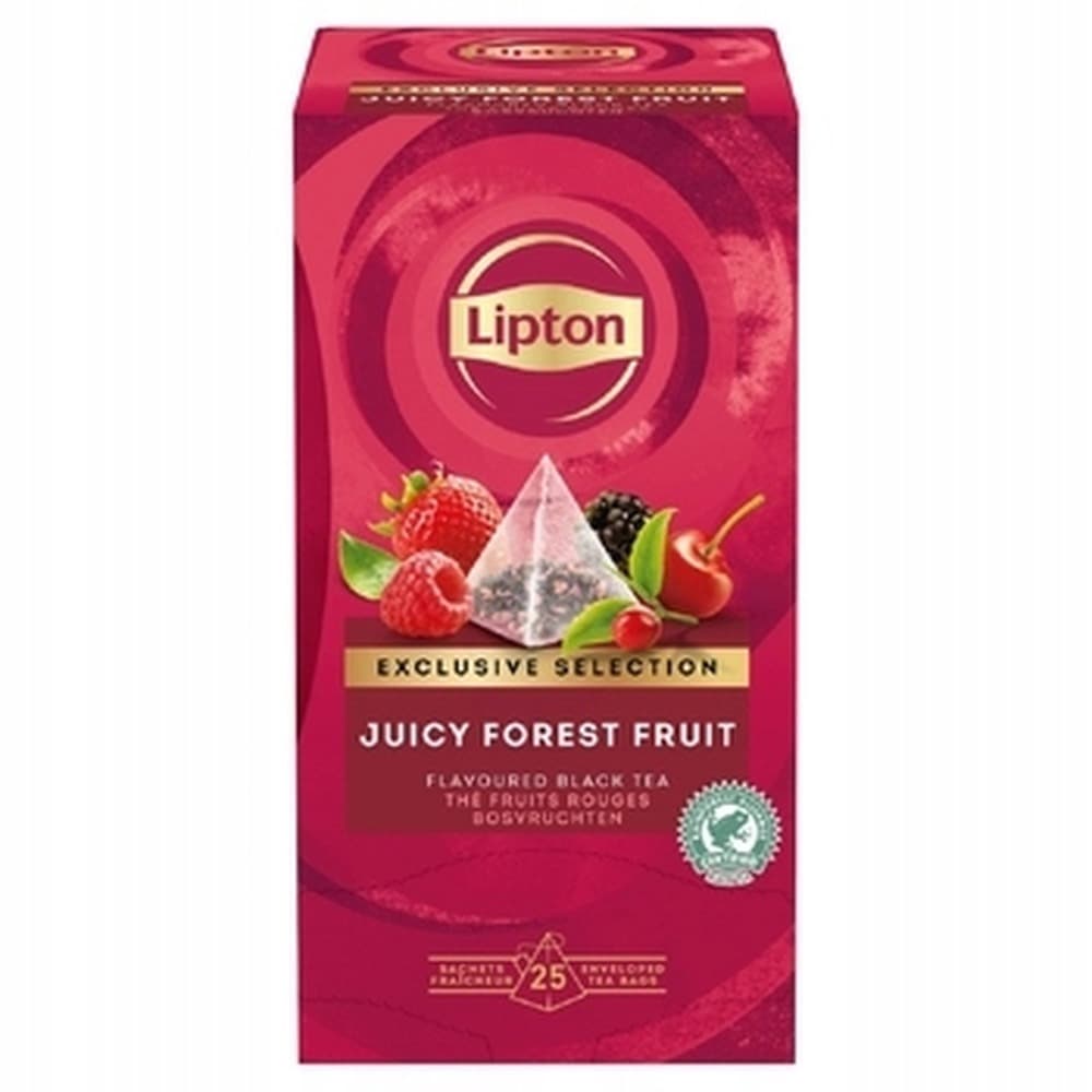 Herbata owocowa leśna Lipton Piramida 25 torebek