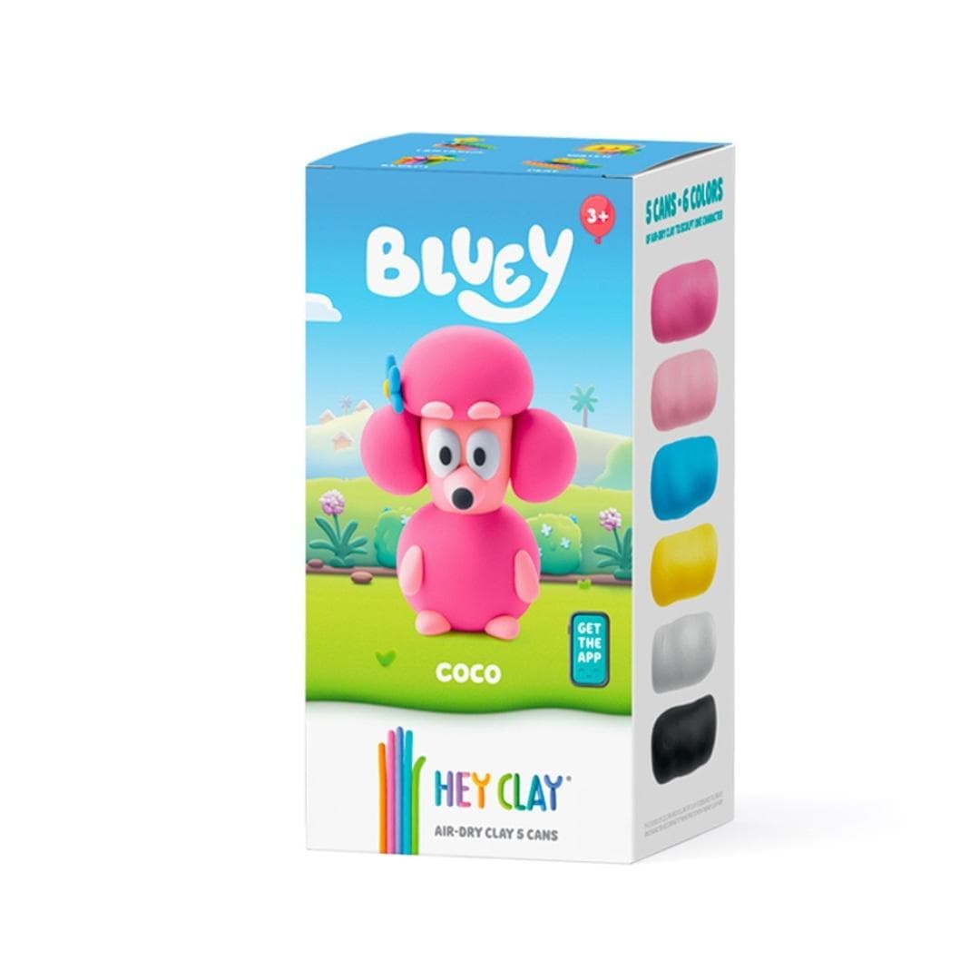 Hey Clay Figurka Bluey Coco z akcesoriami 5 elementów