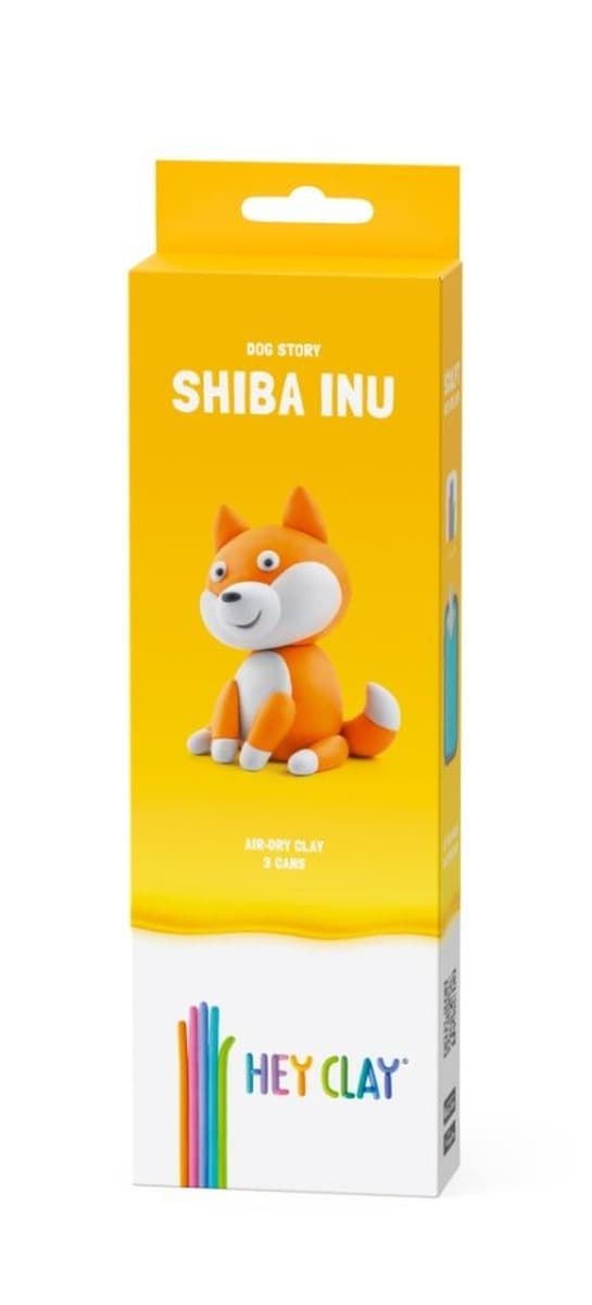 Hey Clay Kreatywny zestaw Pies Shiba Inu z masą plastyczną