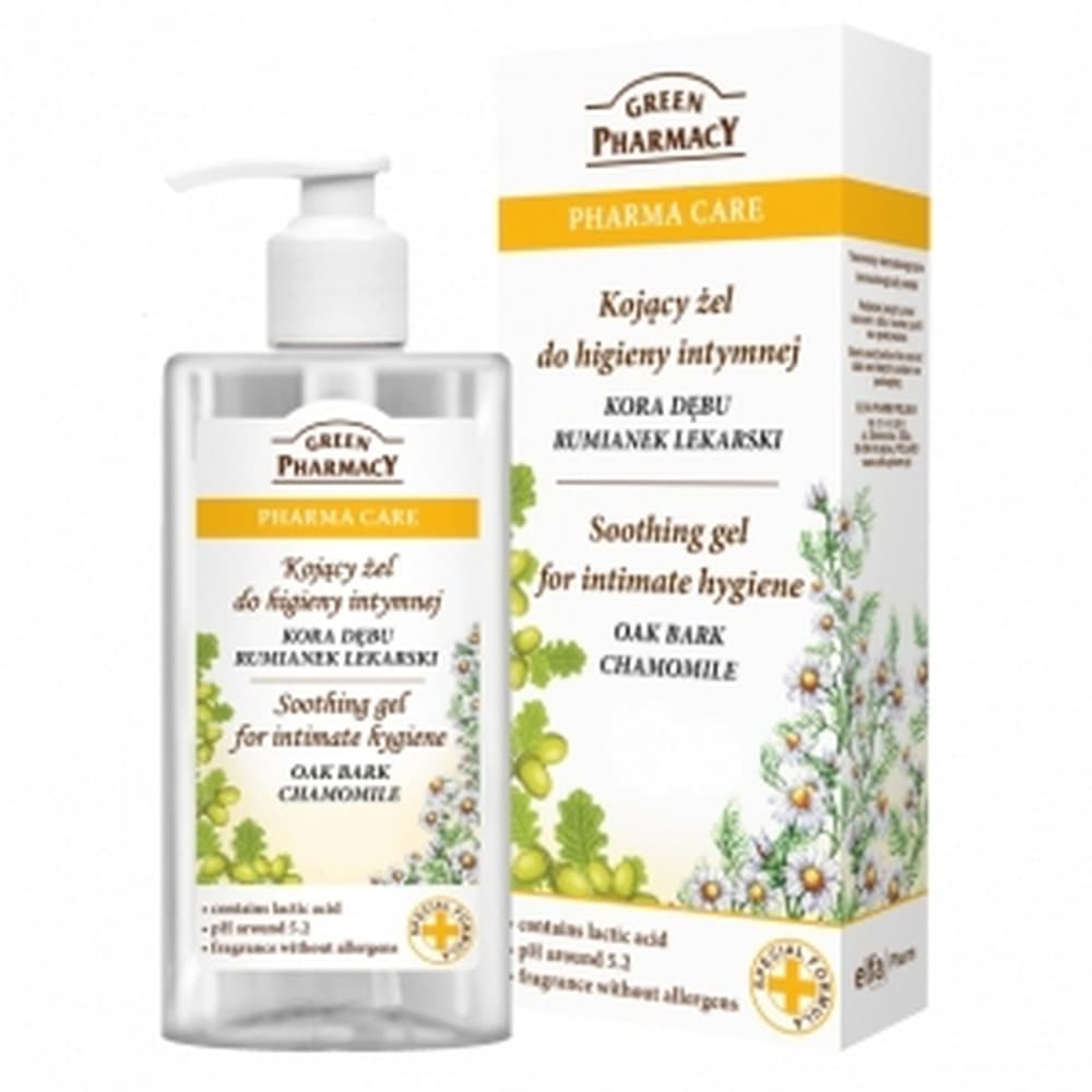 Green Pharmacy Żel do higieny intymnej z korą dębu i szałwią 300 ml