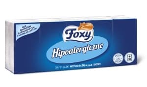 Hipoalergiczne chusteczki higieniczne Foxy 10 x 9 sztuk