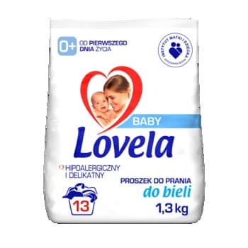 Hipoalergiczny proszek do prania Lovela Baby do białych ubrań 1,3 kg