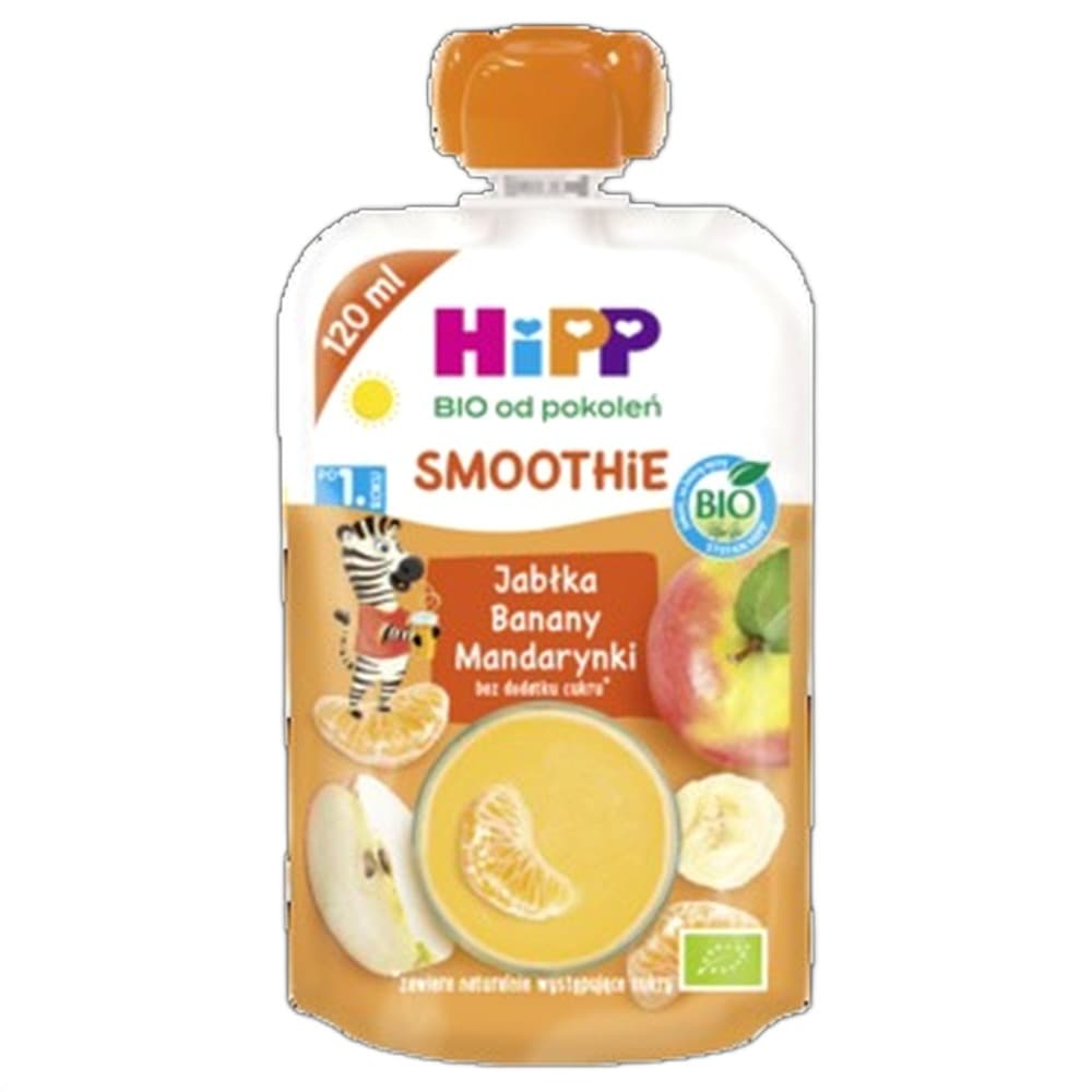 HiPP Smoothie Jabłka Banany Mandarynki 120 ml