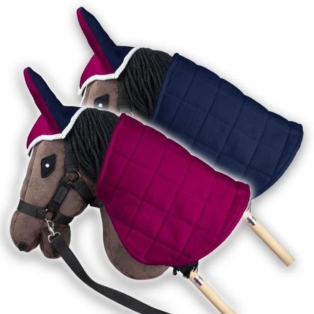 Hobby Horse Skippi derka i nauszniki dwustronna fuksja-granat