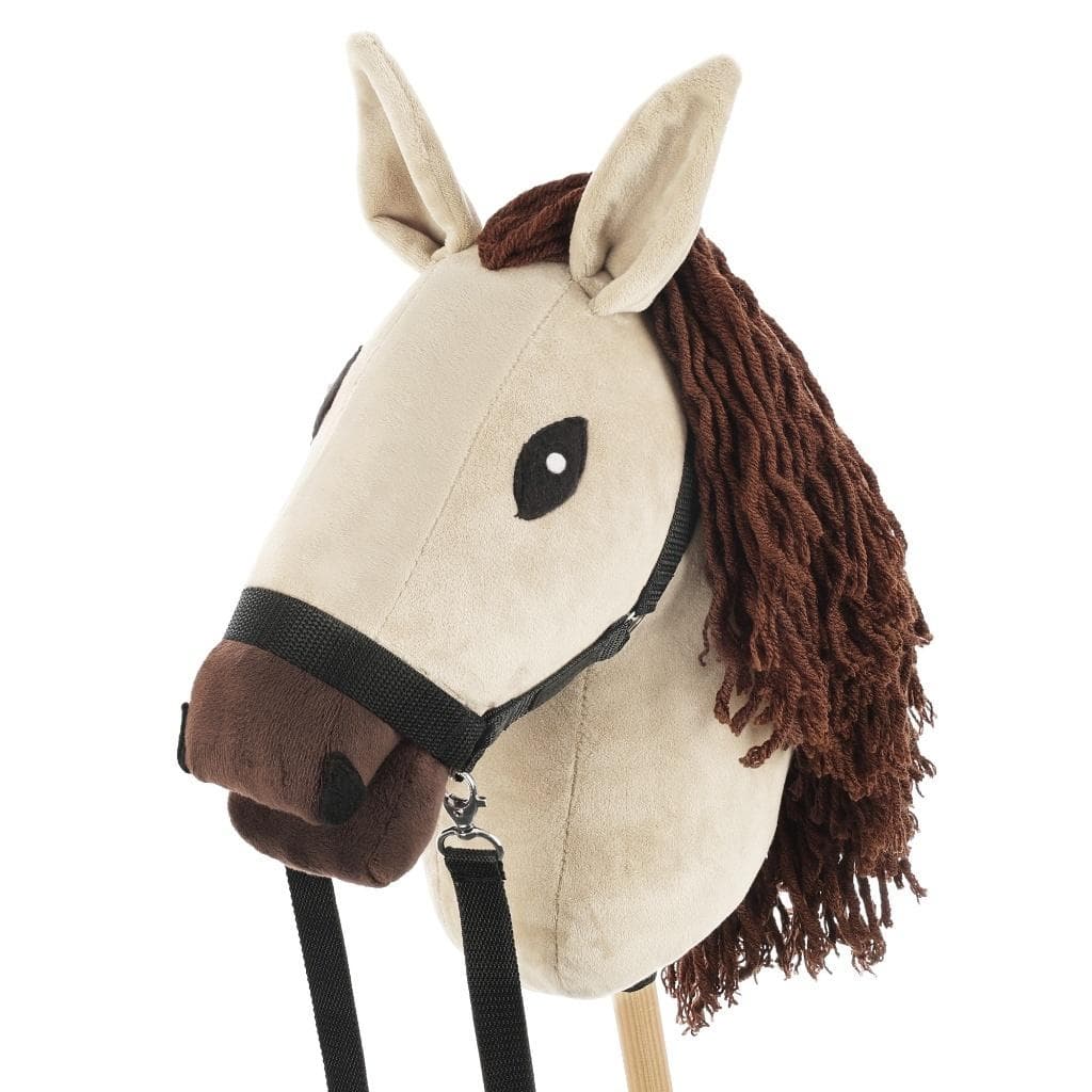 Hobby Horse Skippi koń na kiju biszkoptowy A3 z kantarem