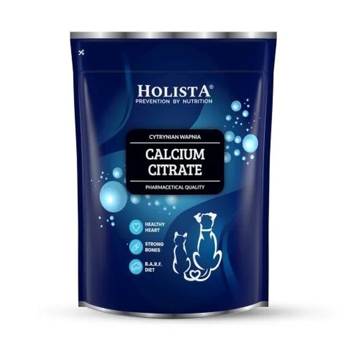 Holista Cytrynian wapnia wsparcie dla kości i zębów 1000g