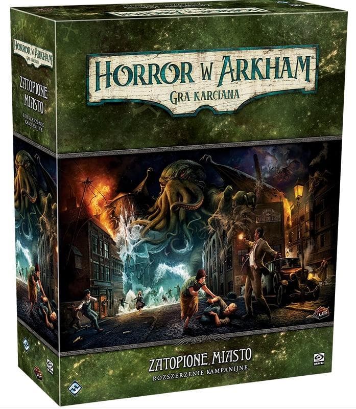 Horror w Arkham LCG: Rozszerzenie Zatopione Miasto
