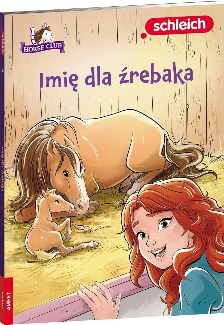 Książka dla dzieci Schleich Horse Club Imię dla źrebaka