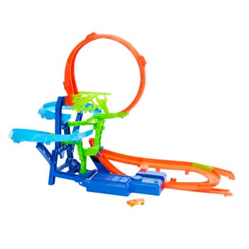 Hot Wheels Kraksa Zestaw Torów Powietrznych z Przyspieszaczem