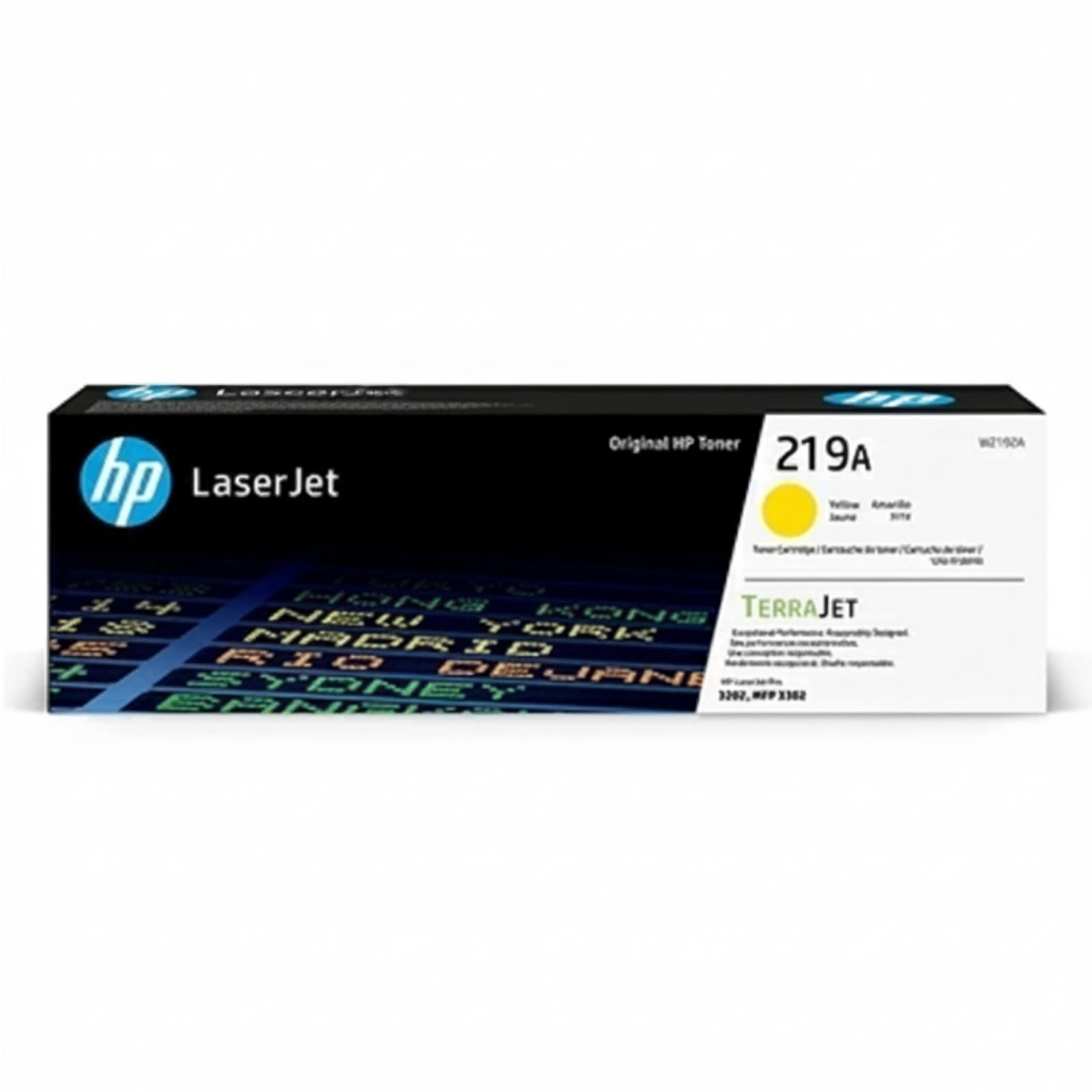 HP 219A Oryginalny wkład z żółtym tonerem LaserJet