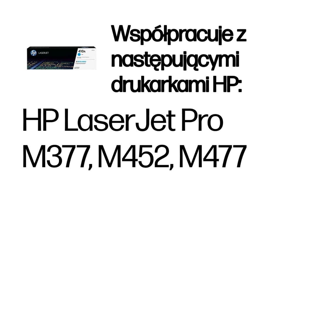 Oryginalny wkład z niebieskim tonerem do drukarki HP LaserJet