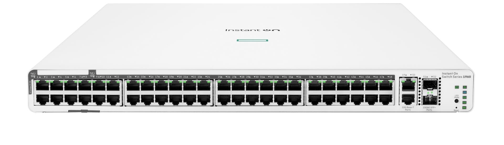 Aruba Instant On 1960 48G portowy Przełącznik Zarządzany Gigabit Ethernet PoE 40x Class4 8x Class6