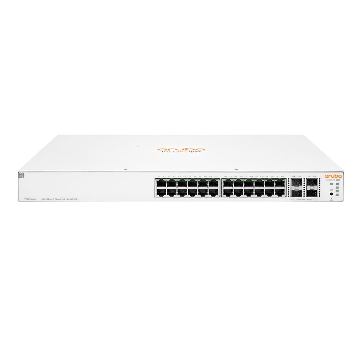 Aruba Networking 24 portowy Przełącznik Zarządzany Gigabit Ethernet PoE+
