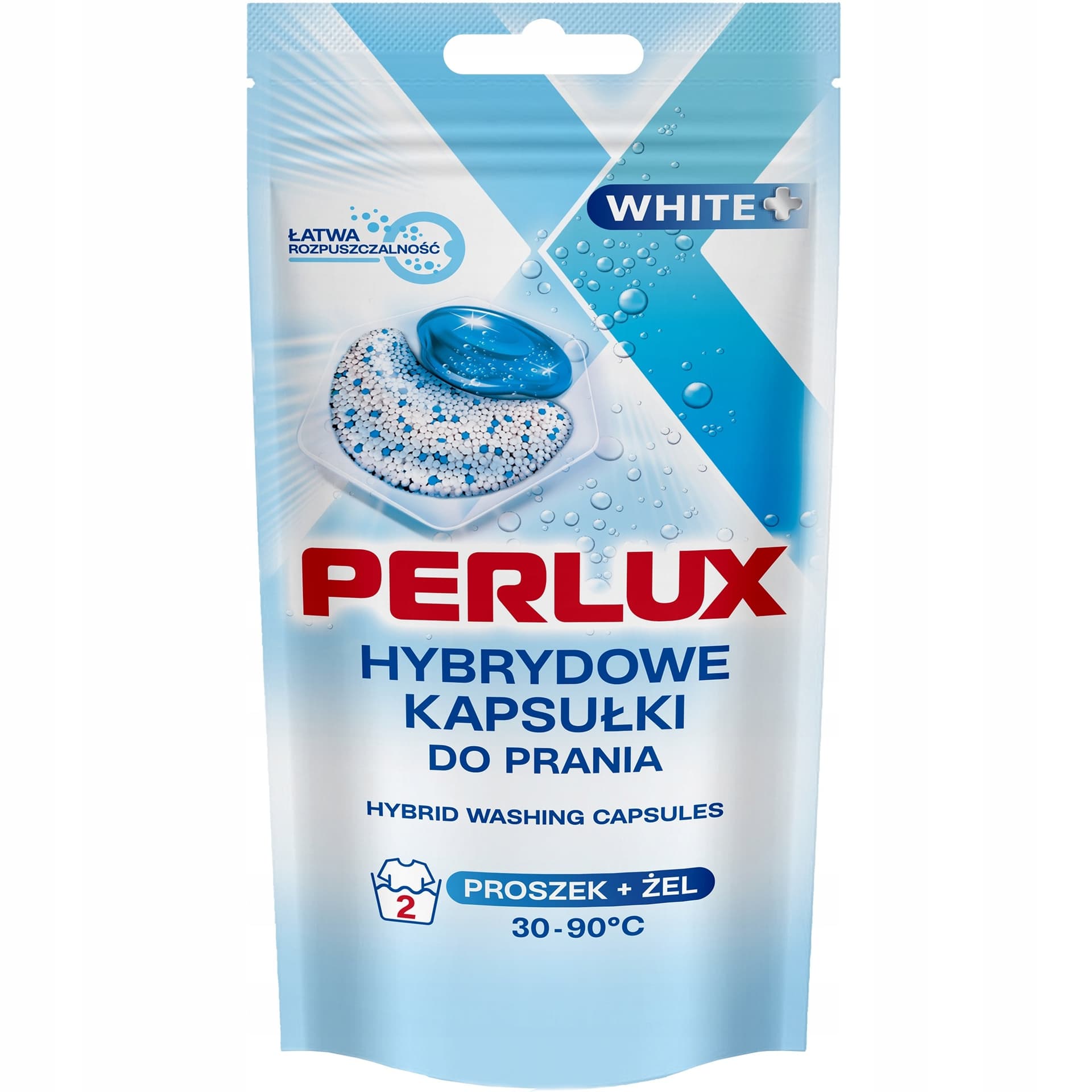 Perlux Kapsułki Hybrydowe White 2 szt.