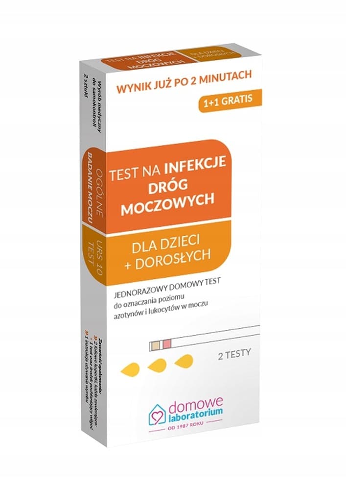 Test Hydrex na Infekcje Dróg Moczowych - 2 sztuki