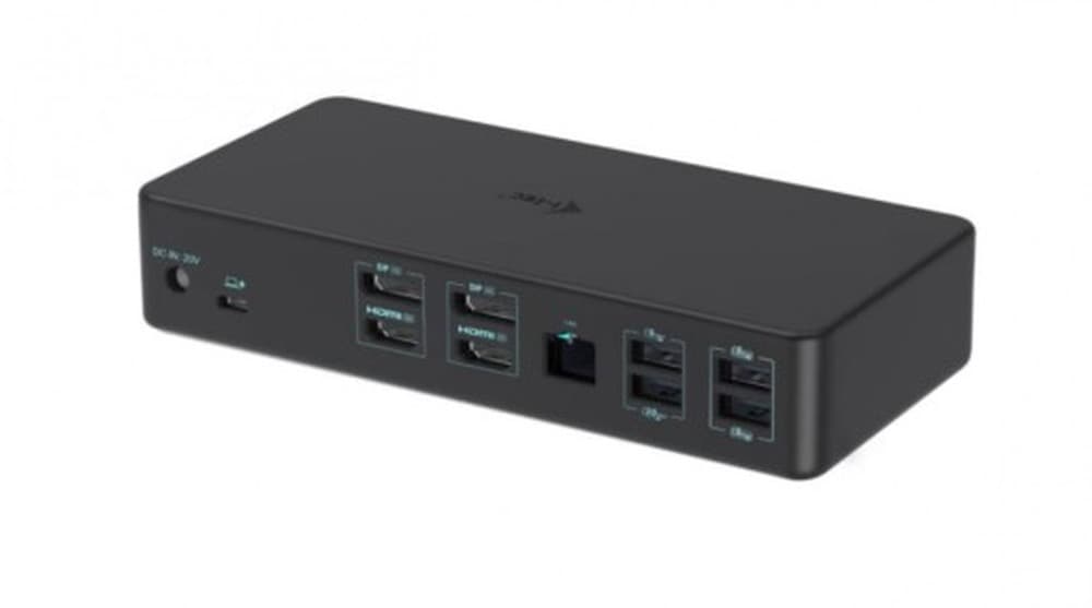 i-tec CADUAL4KDOCKPD2 Stacja Dokująca USB-C, Czarna