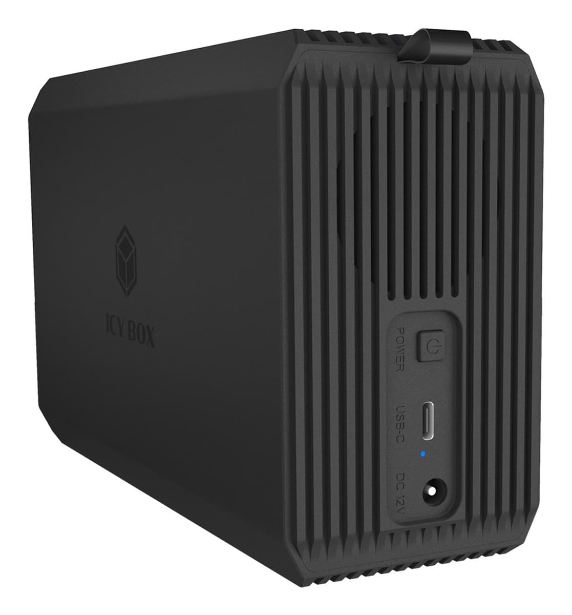 ICY BOX Obudowa HDD/SSD Czarna 2.5/3.5 cala