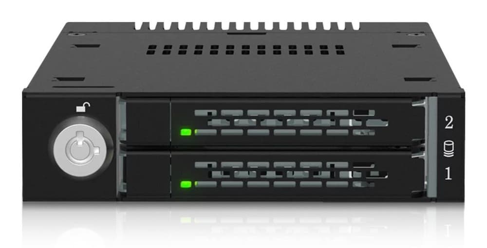 IcyDock Mobilny Stojak na Dyski Zewnętrzne M.2 NVMe PCIe SSD 3.5 4i 2x