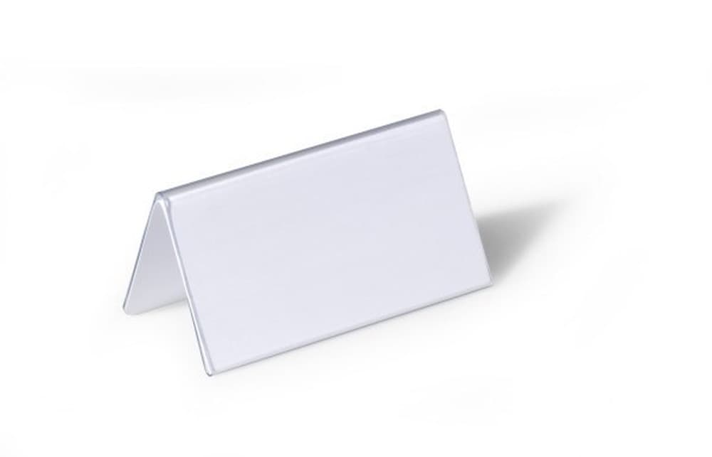 Identyfikator przezroczysty PCW Durable 805119 - zestaw 25 sztuk