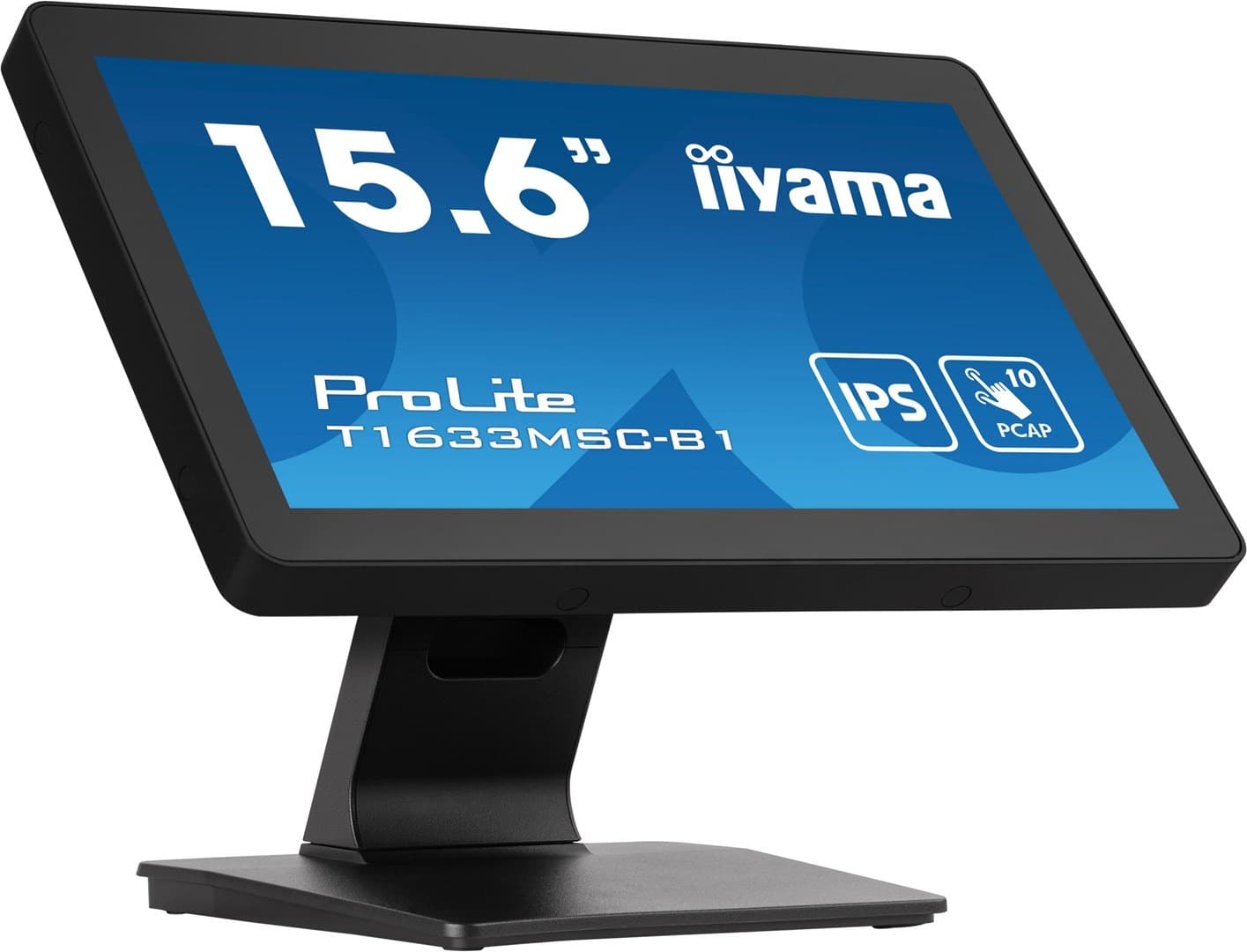 Iiyama T1633MSC-B1 Monitor Dotykowy 15.6" Full HD PCAP, HDMI, DP, USB