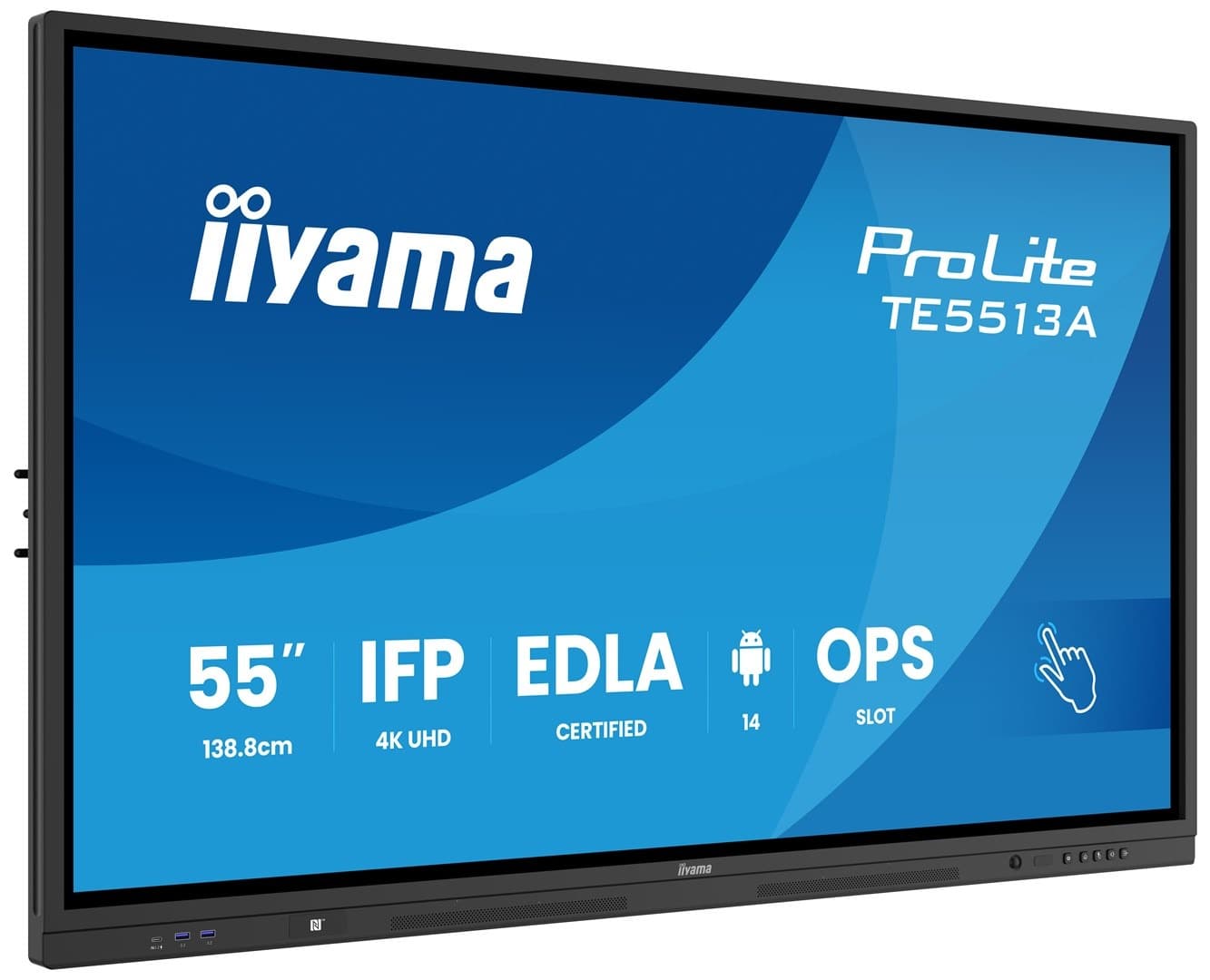 iiyama TE5513A-B2AG Interaktywny panel dotykowy 54.6" 4K Ultra HD