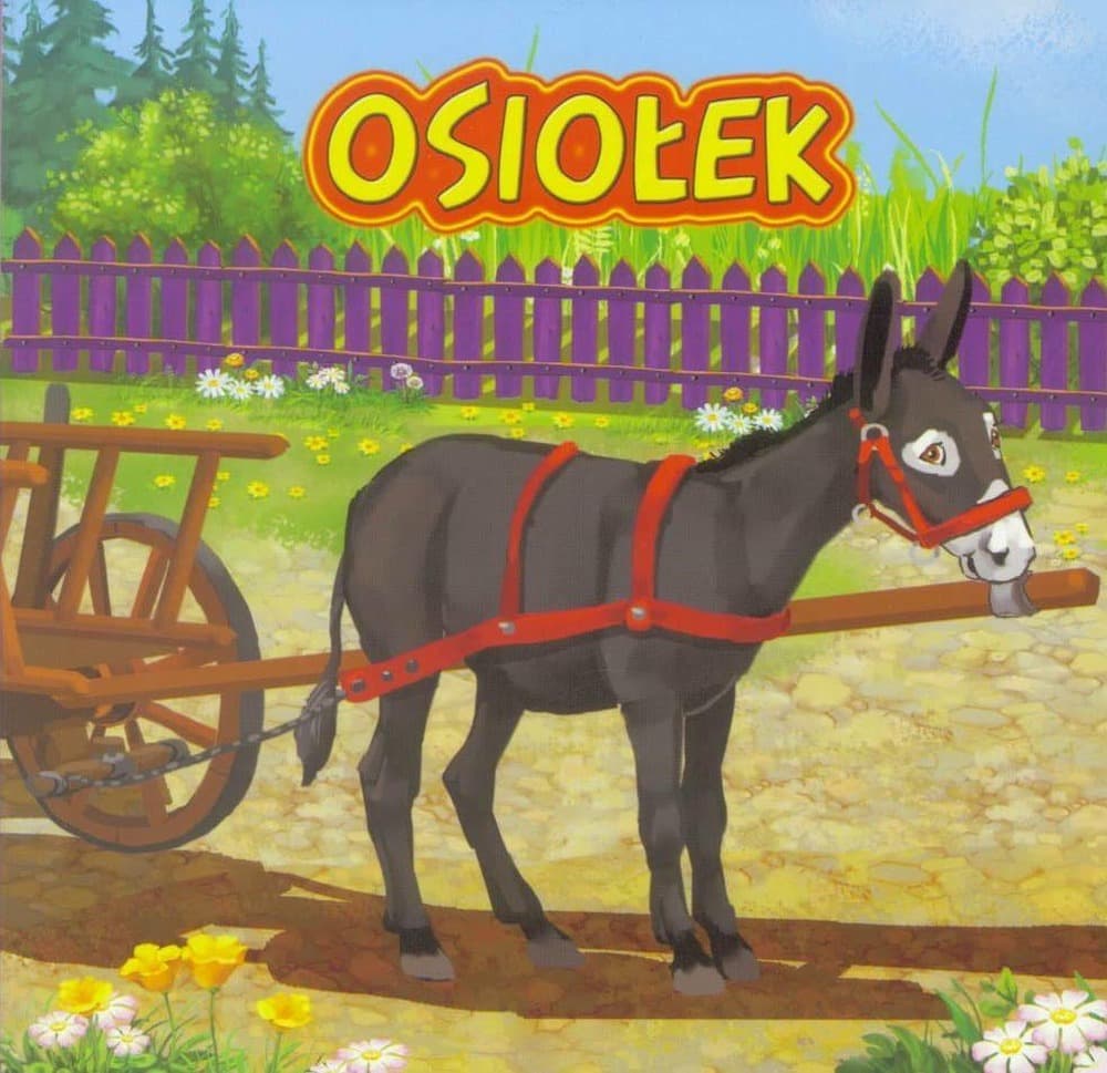 Ilustrowana książeczka o przygodach osiołka