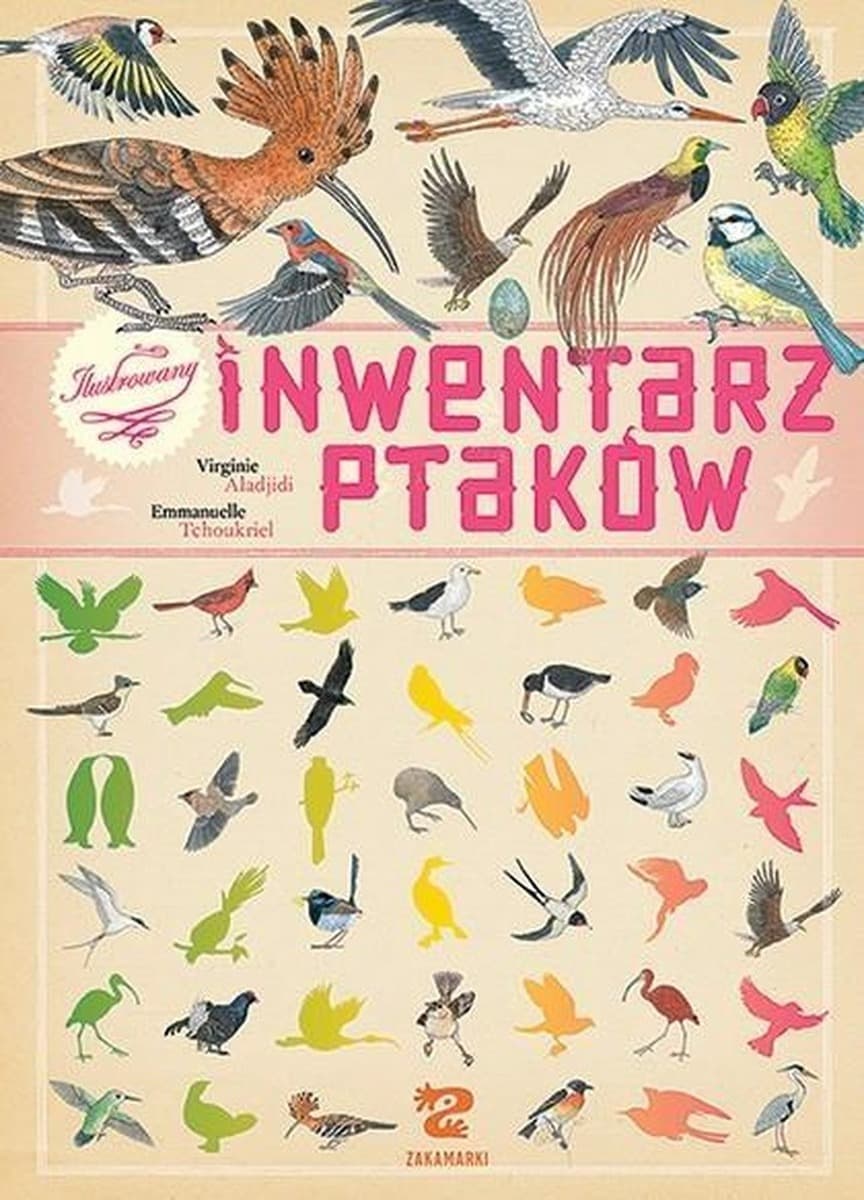 Ilustrowany inwentarz ptaków - książka dla dzieci