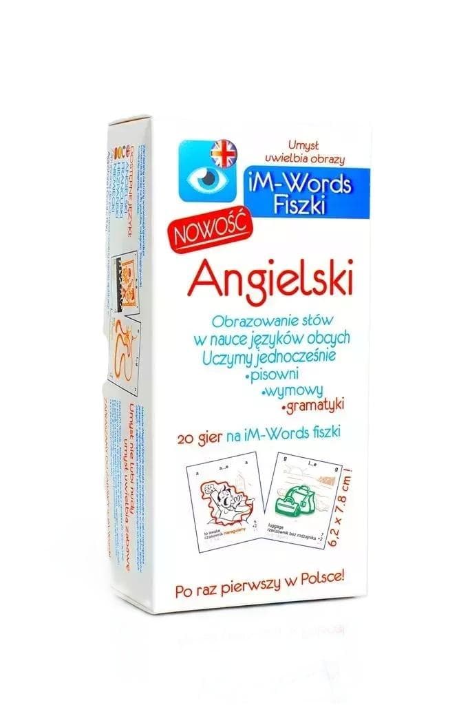 iM-Words Fiszki do nauki języka angielskiego - 300 sztuk