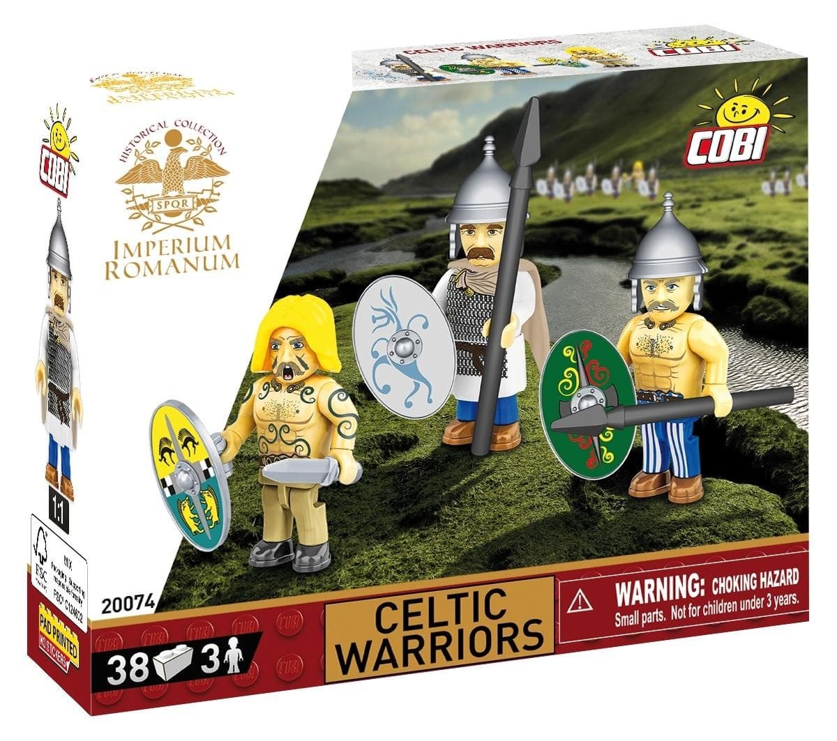 Imperium Romanum Celtyccy Wojownicy Zestaw Klocków 38 elementów
