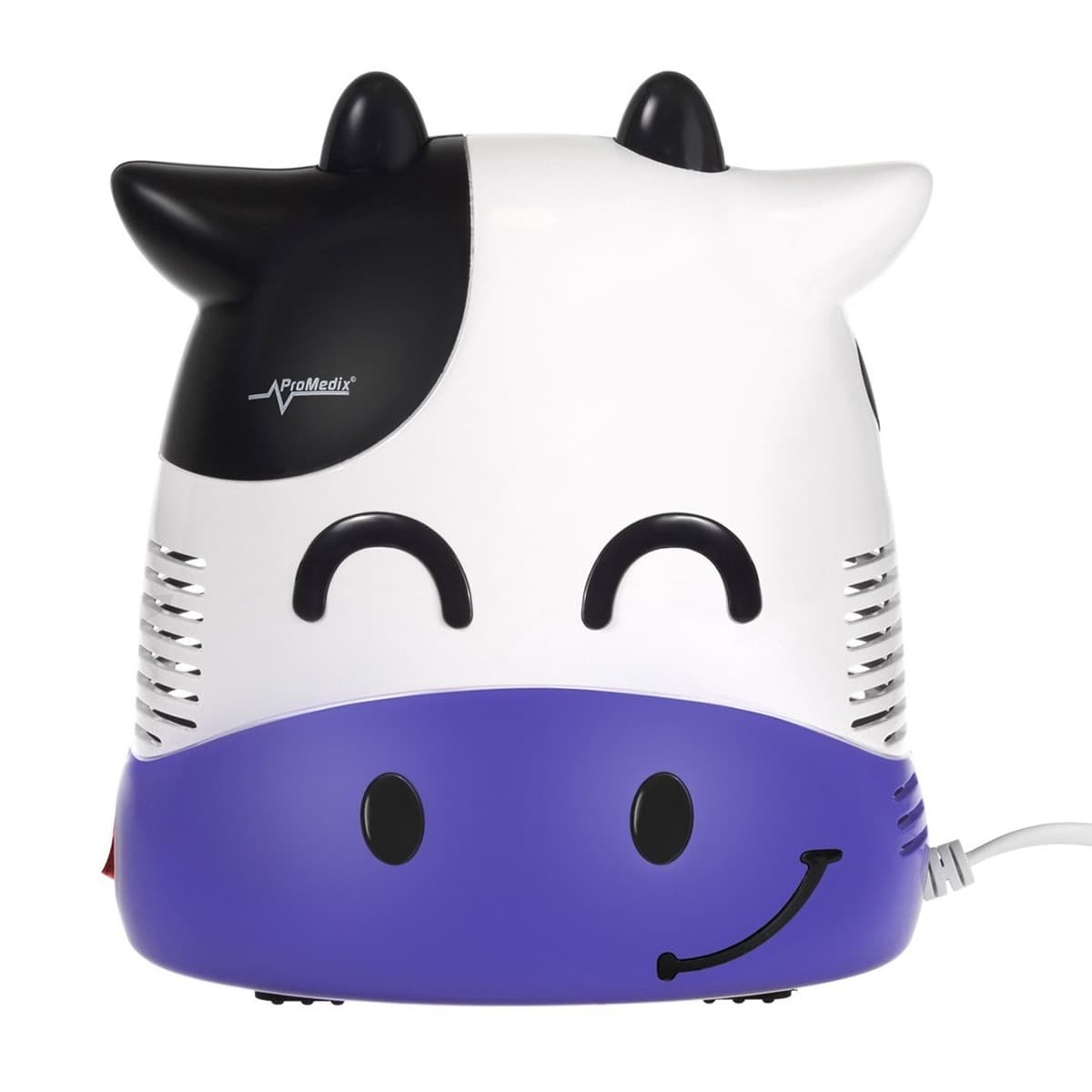 Inhalator pneumatyczny dla dzieci Promedix z nebulizatorem i maskami krówka PR-810