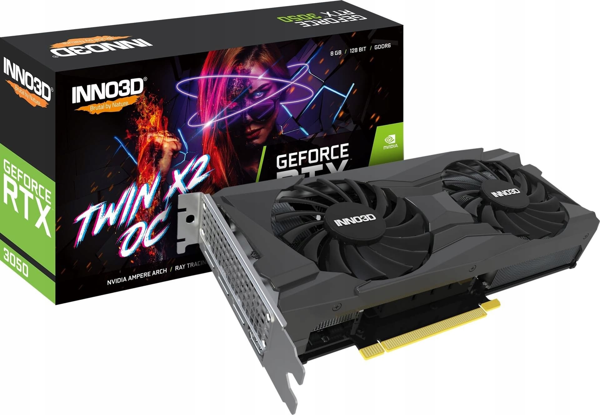 Inno3D GeForce RTX 3050 Twin X2 6GB GDDR6