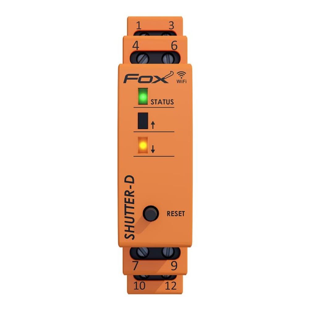 Sterownik Z-Wave Shelly - rolety, szyna DIN Long Range