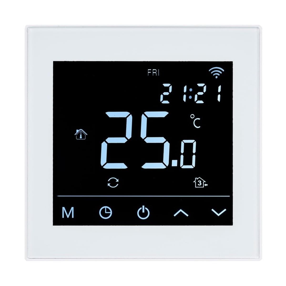 Inteligentny termostat WiFi HC91 - Biały